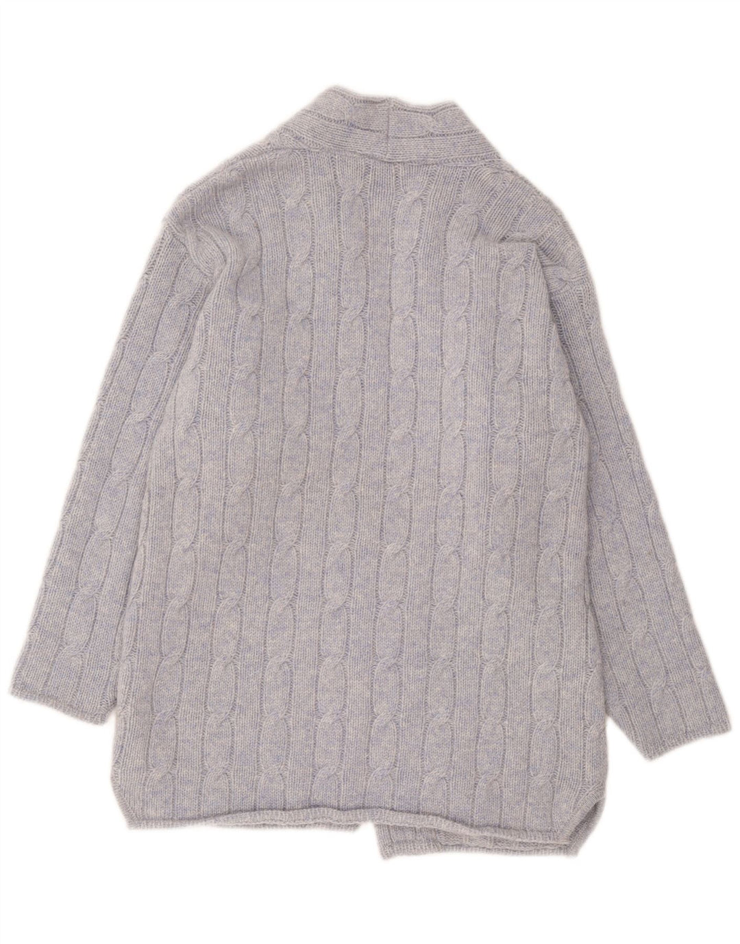 Exquisit Damen-Cardigan-Pullover UK 16 Große blaue Wolle