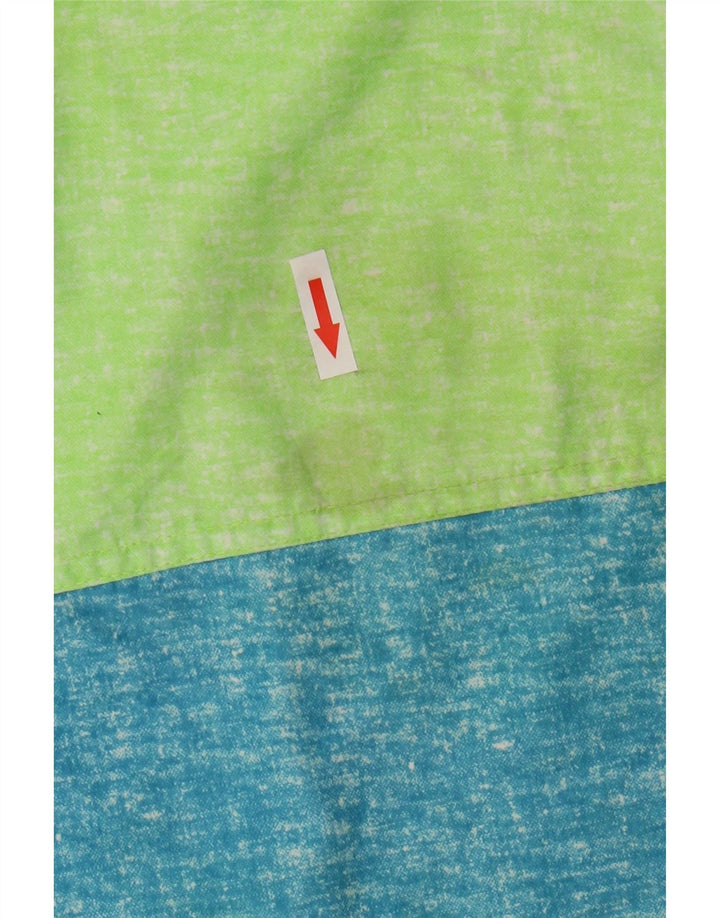 Quiksilver Herren-Badeshorts, Größe L, Grün, Farbblock
