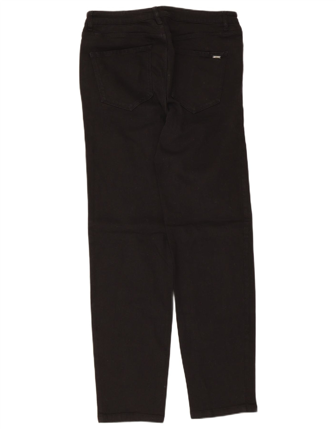 Massimo Dutti Damen Slim Jeans EU 38 Small W28 L28 Schwarz
