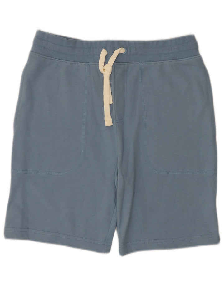 Marks & Spencer Herren-Sportshorts, Größe S, blaue Baumwolle