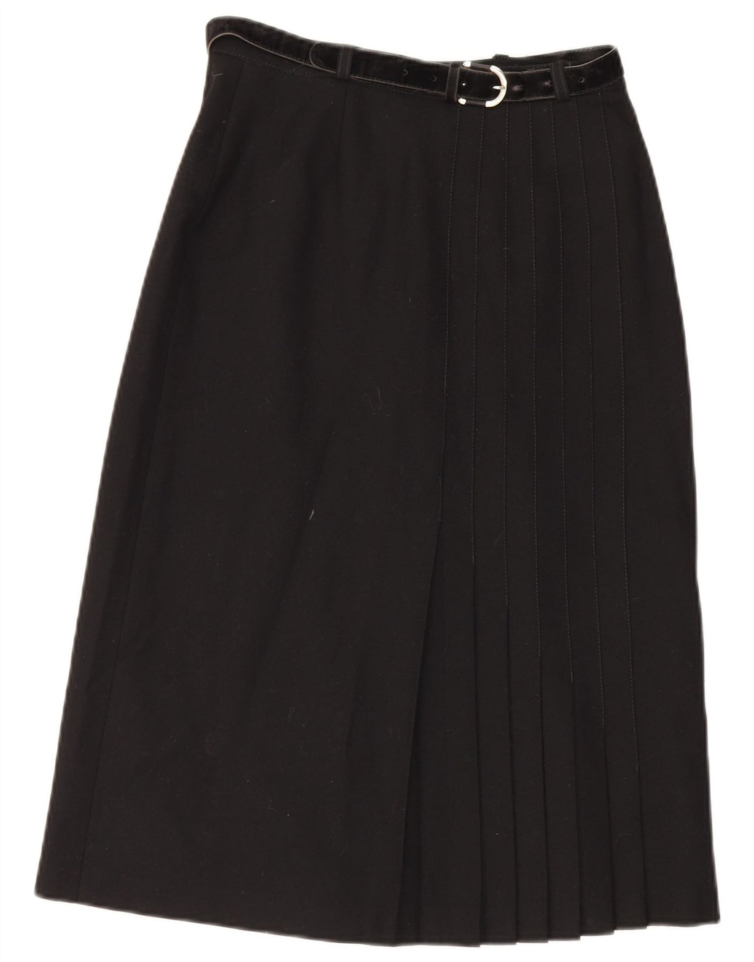 Vintage Damen A-Linienrock W28 Medium Schwarz