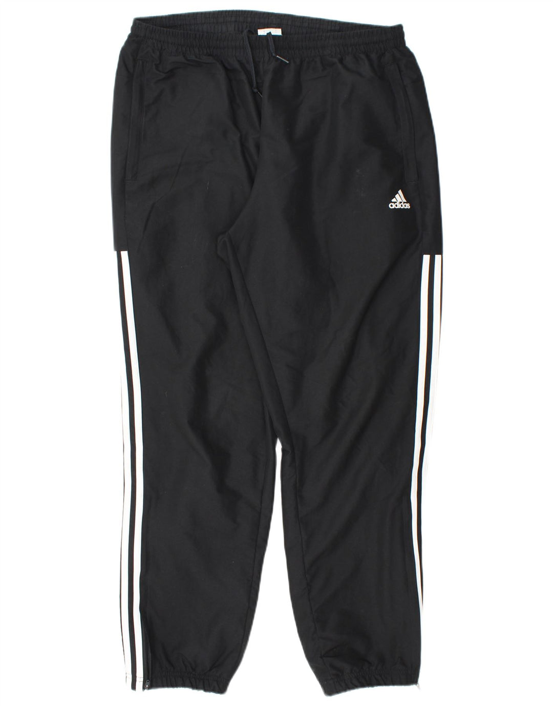 ADIDAS Herren-Trainingshose, Jogginghose, Größe L, Schwarz, Polyester