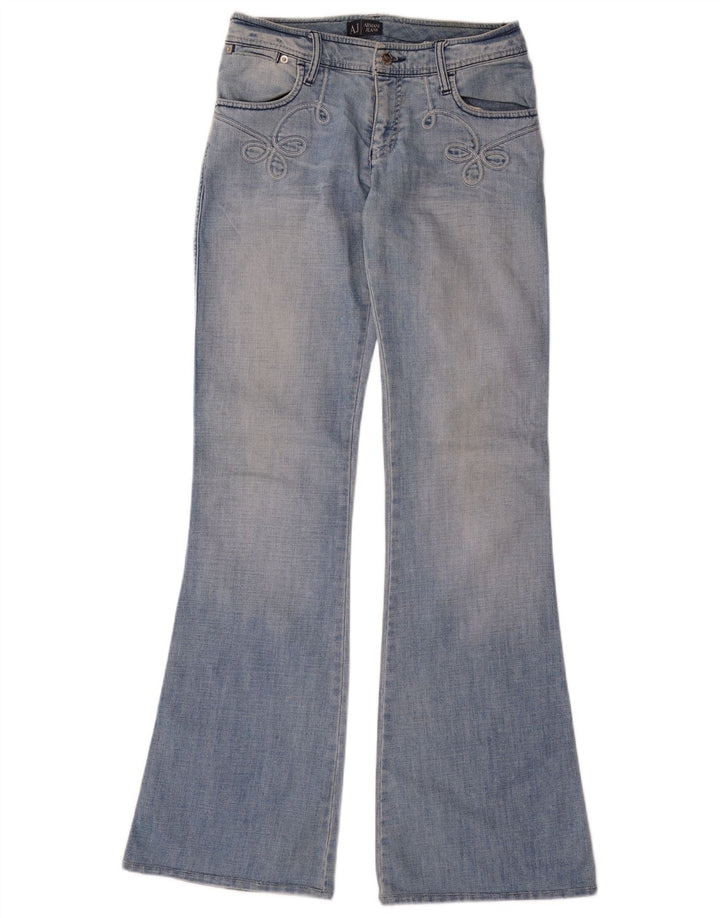 Armani Damen Schlagjeans W29 L35 Blau