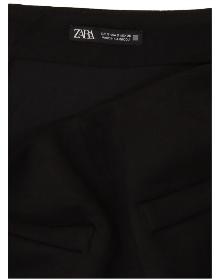 Zara Damen Minirock Small W28 Schwarz