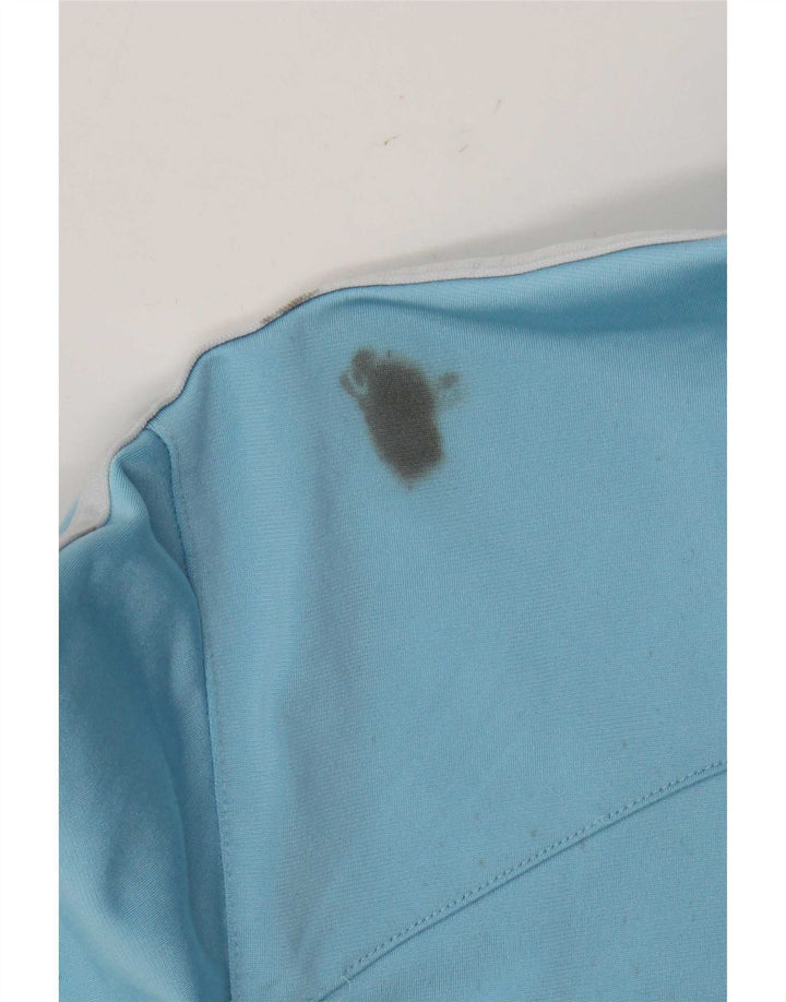 Adidas Jungen Trainingsanzug Top Jacke 13-14 Jahre Blaues Polyester