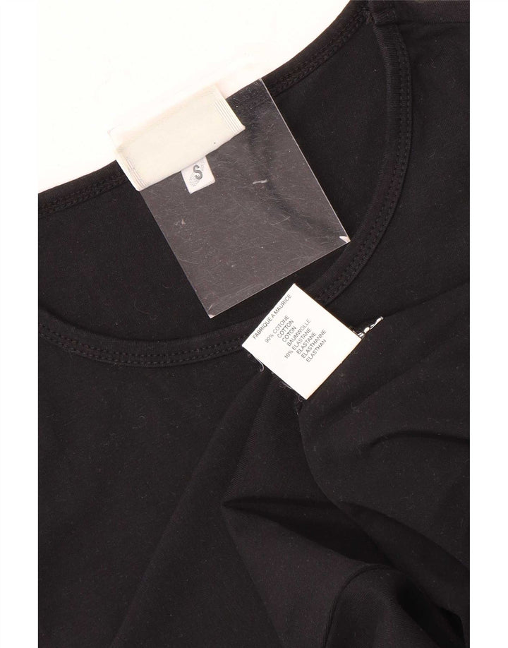 Asics Damen T-Shirt Top UK 8 Small Schwarz