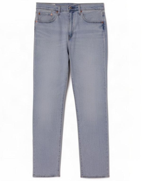 Levi's Damen 502 Tapered Jeans W32 L32 Blaue Baumwolle