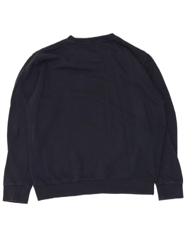 Jack & Jones Herren Sweatshirt Pullover XL Marineblau Baumwolle