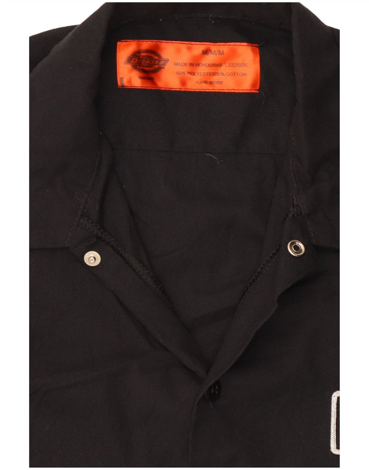 Dickies Herren Grafik-Kurzarmshirt Mittelschwarzes Polyester