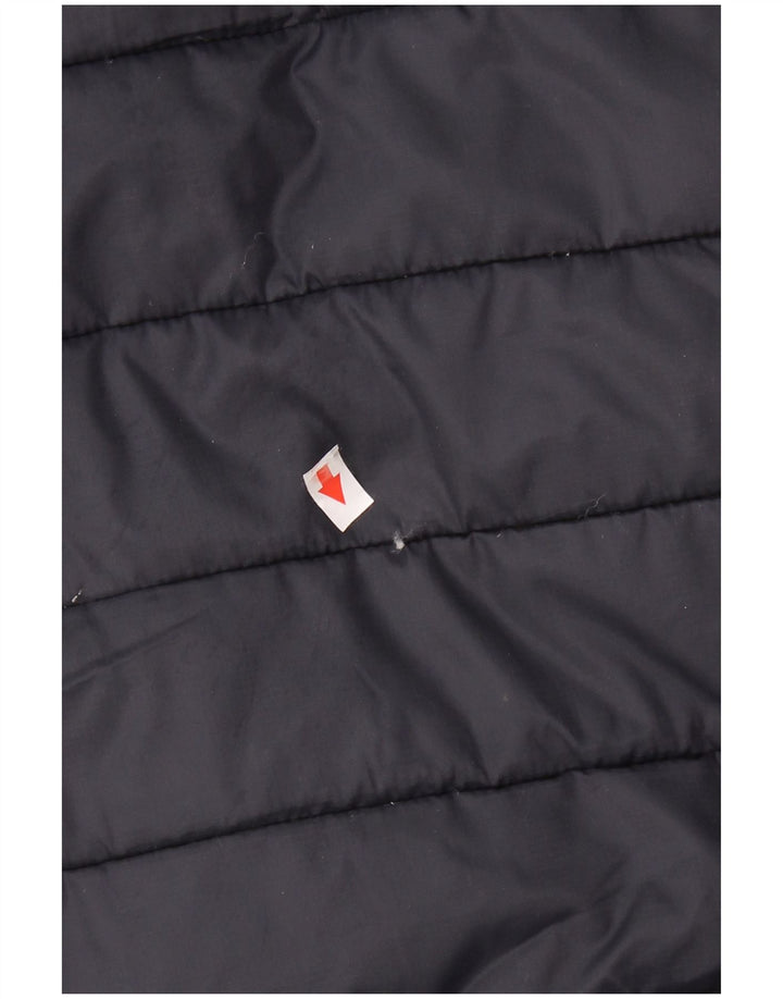 FAT FACE Wattierte Herrenjacke UK 38 Mittelmarineblaues Nylon