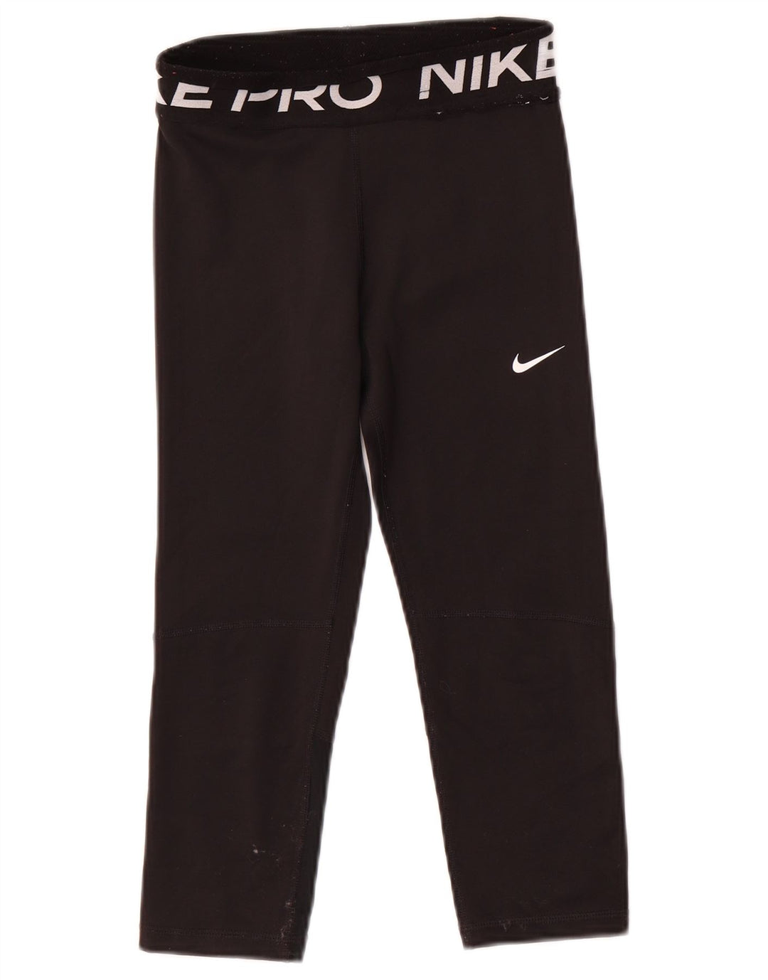Nike Dri Fit Grafik-Leggings für Mädchen, 10–11 Jahre, mittleres schwarzes Polyester