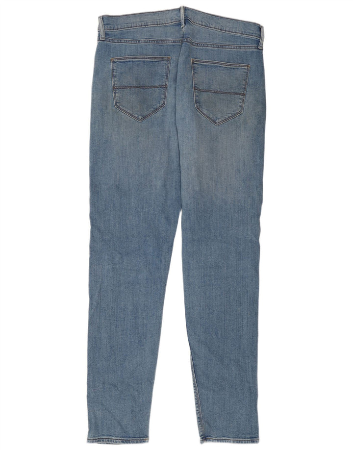 Marks & Spencer Herren Slim Jeans W34 L33 Blaue Baumwolle