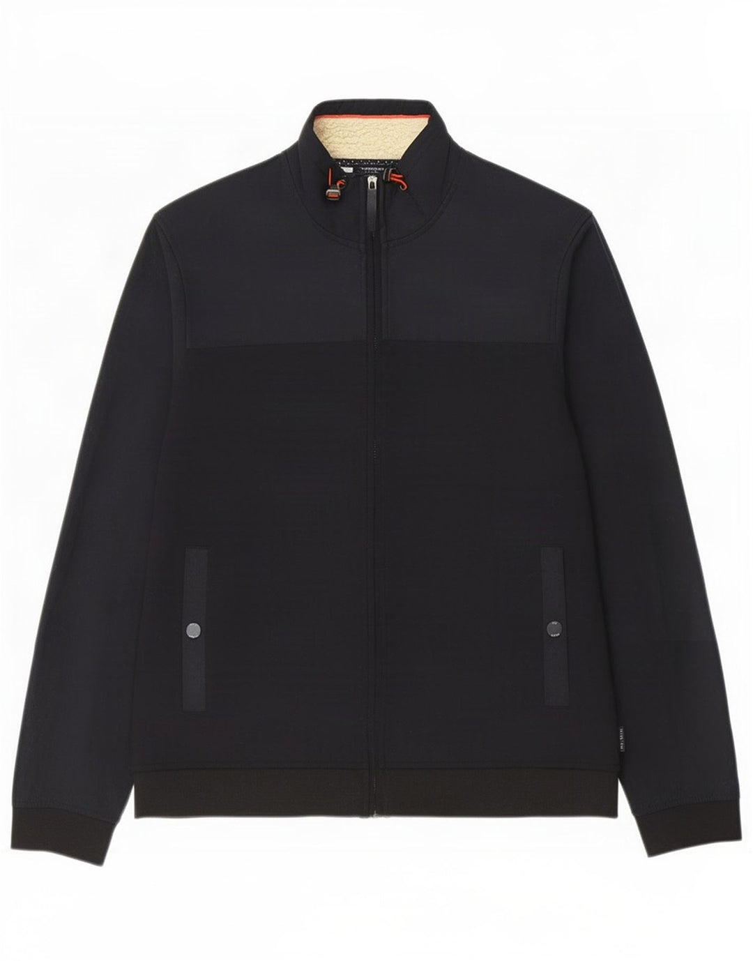 Ted Baker Herren-Trainingsanzug, Top-Jacke, Größe 5 XL, Marineblau, Farbblock