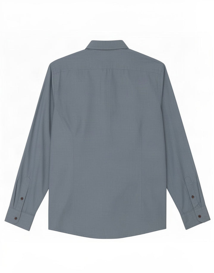 Ted Baker Herrenhemd, Größe 5 XL, blaue Baumwolle