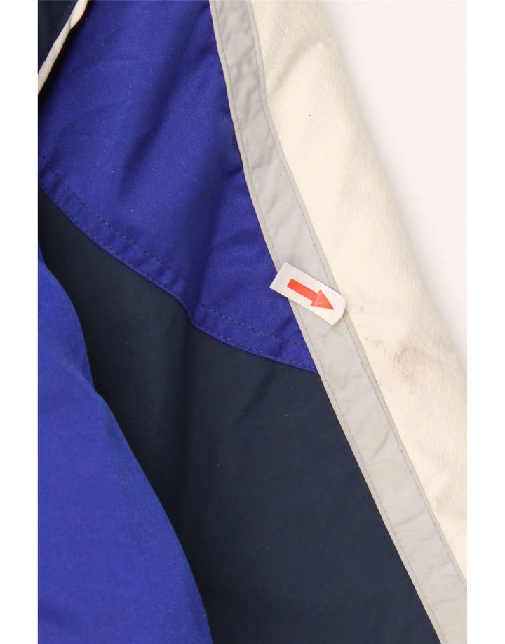 Aesse Herren-Skijacke mit Kapuze IT 54 2XL Blauer Farbblock