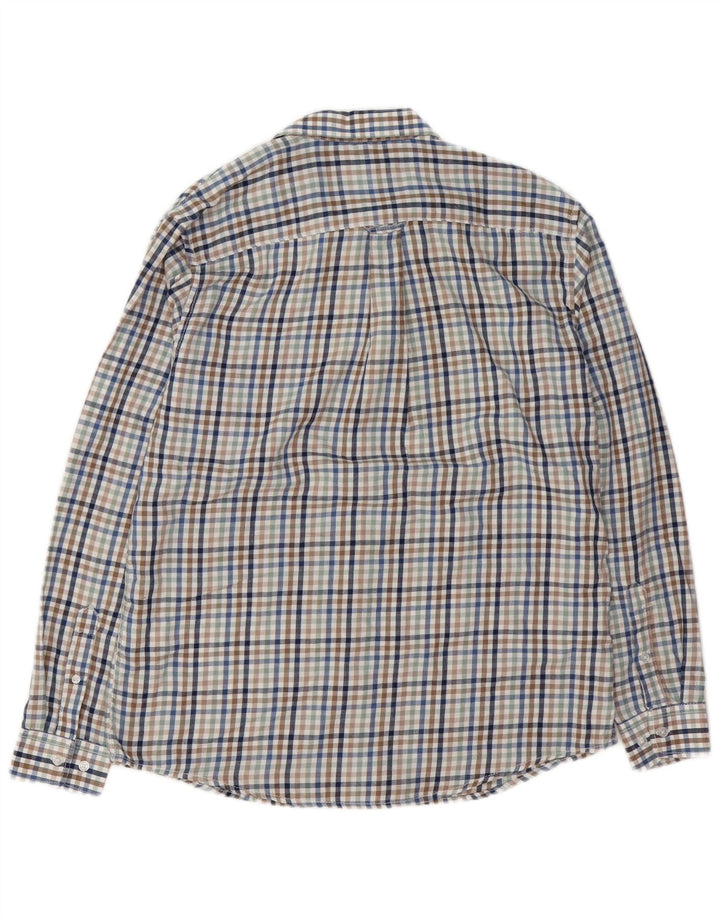 James Pringle Herren-Flanellhemd, mittelgroß, mehrfarbig, Gingham