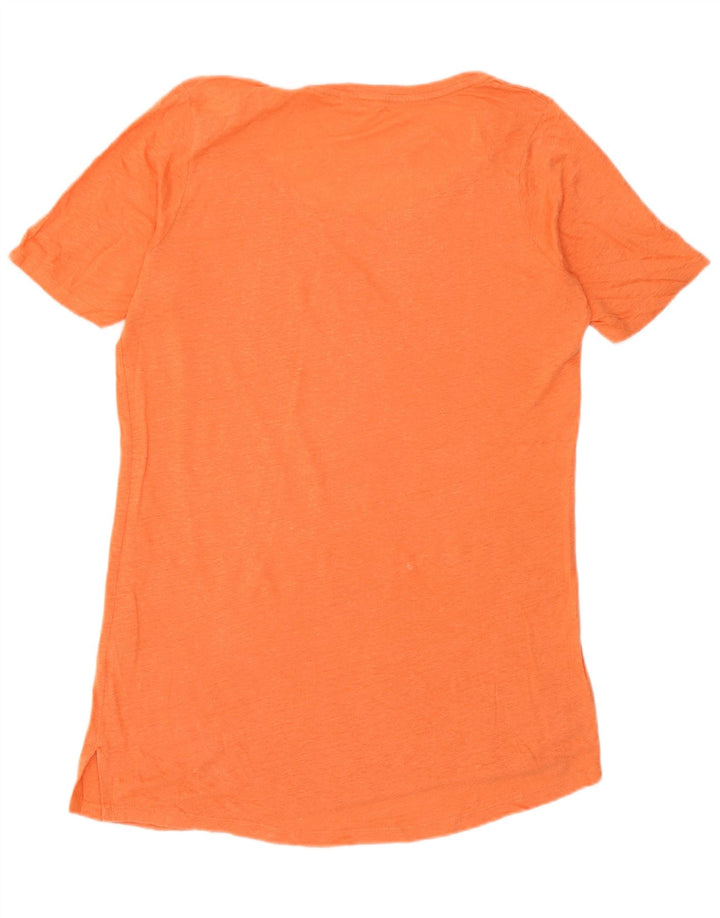 Fat Face Damen-T-Shirt in Übergröße, Gr. 10, Größe S, Orange
