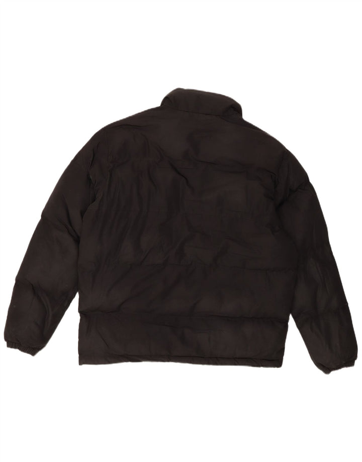 Santa Cruz Herren Loose Fit Wattierte Jacke UK 36 Small Schwarz Polyester