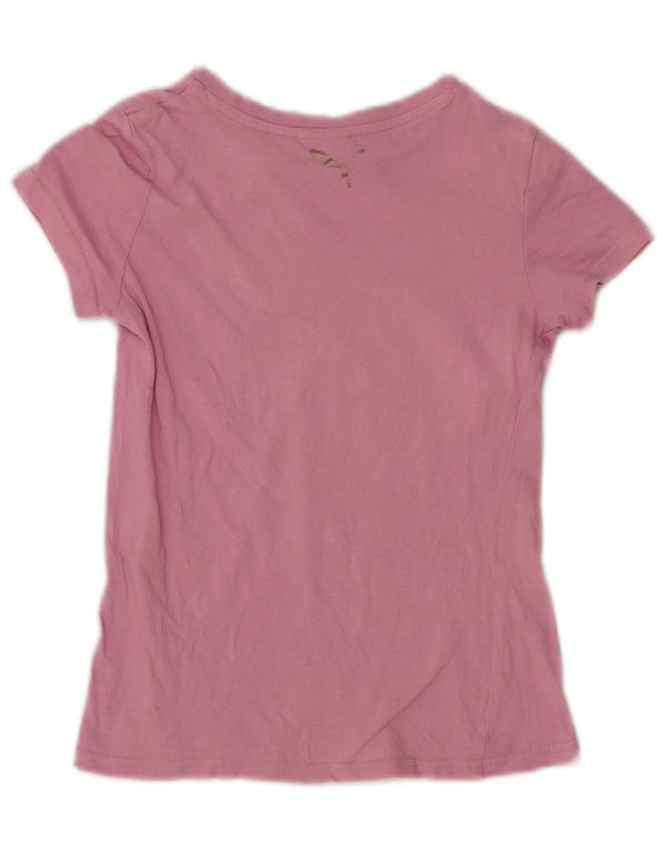 Puma Mädchen Grafik T-Shirt Top 9–10 Jahre Lila