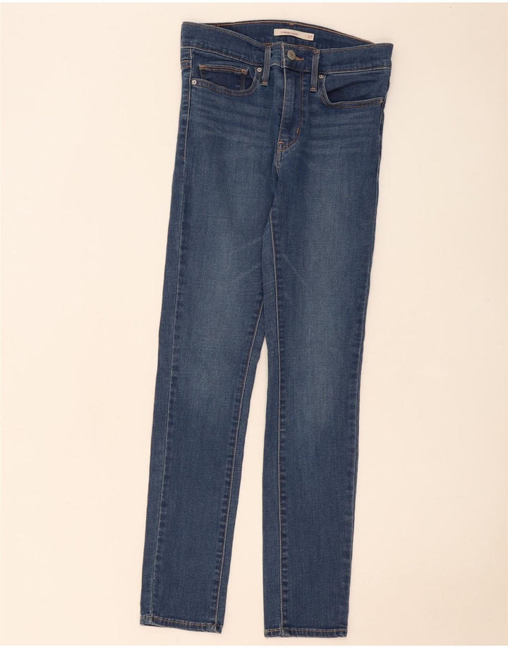 Levi's Slim Fit Skinny-Jeans für Damen, W27, L29, Blau