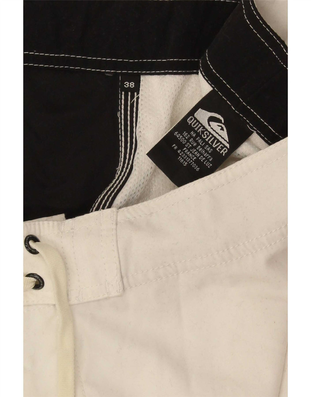 Quiksilver Herren-Badeshorts mit Grafik, XL, schwarzes Farbblock-Polyester