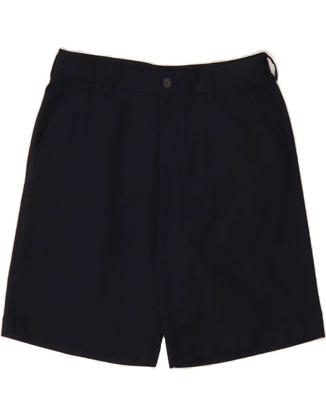 IZOD Mens Chino Shorts W32 Medium  Navy Blue Vintage Izod and Second-Hand Izod from Messina Hembry 