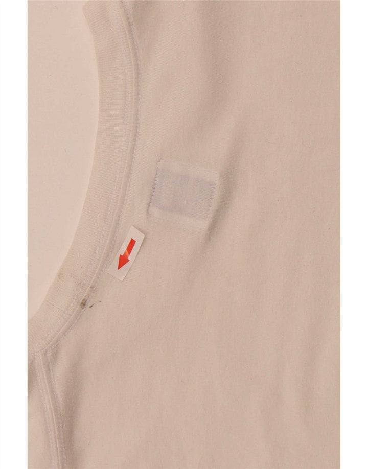 Vans Herren-T-Shirt mit normaler Grafik, mittelweiße Baumwolle