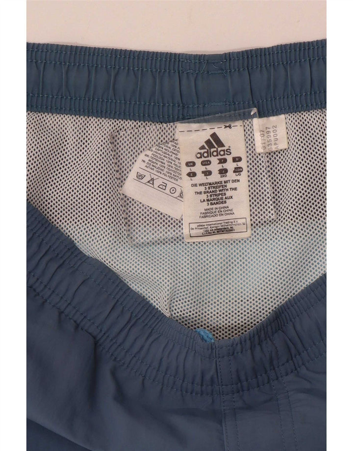 Adidas Herren Sportshorts, groß, aus blauem Polyester