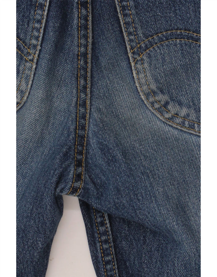 Lee Damen Straight Jeans US 10 Large W24 L28 Blaue Baumwolle