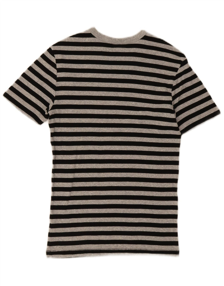 G-STAR Herren T-Shirt Top Small Schwarz gestreift aus Baumwolle