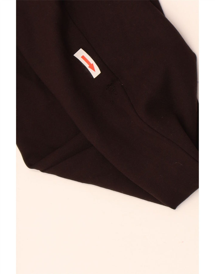 Zara Damen Leggings UK 16 Large Braune Viskose