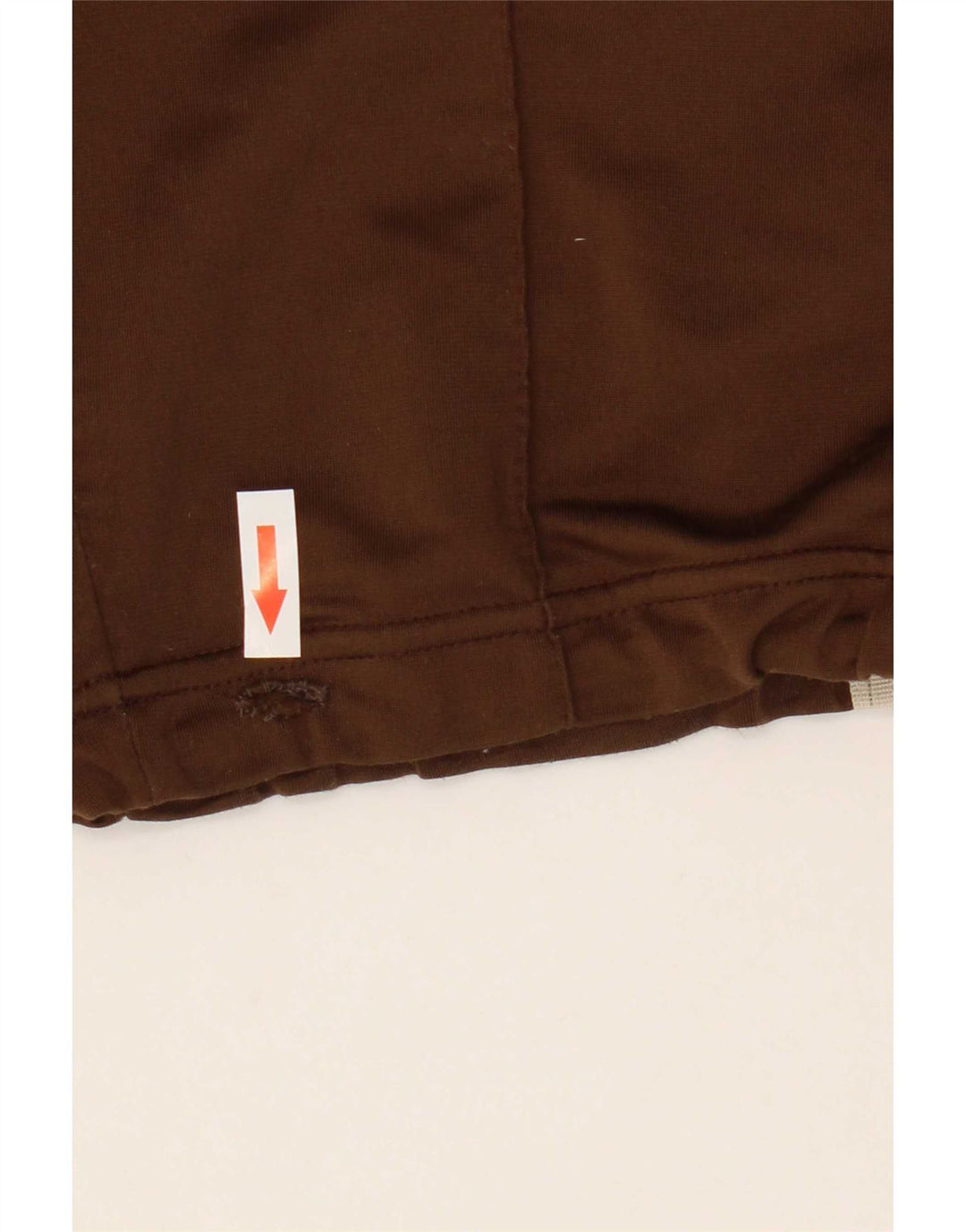 Adidas Herren Trainingshose Jogger UK 38/40 Mittelbraunes Polyester