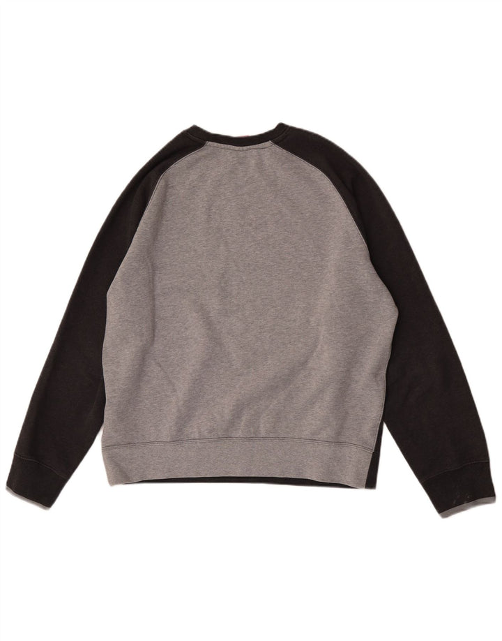 Nike Herren-Sweatshirt mit Grafik, groß, aus schwarzer Baumwolle