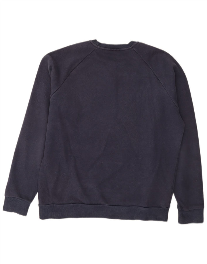 Fila Herren-Sweatshirt-Pullover, groß, marineblau, Baumwolle