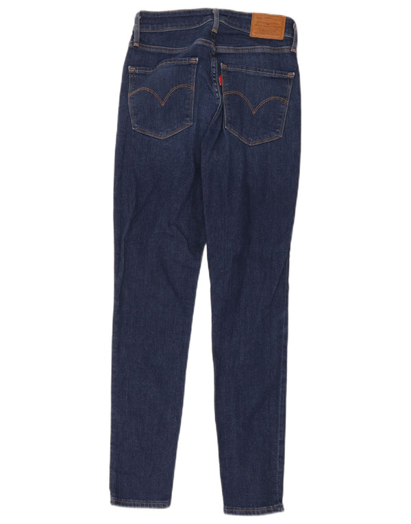 Levi's Damen 721 High Rise Skinny Jeans W26 L28 Blaue Baumwolle