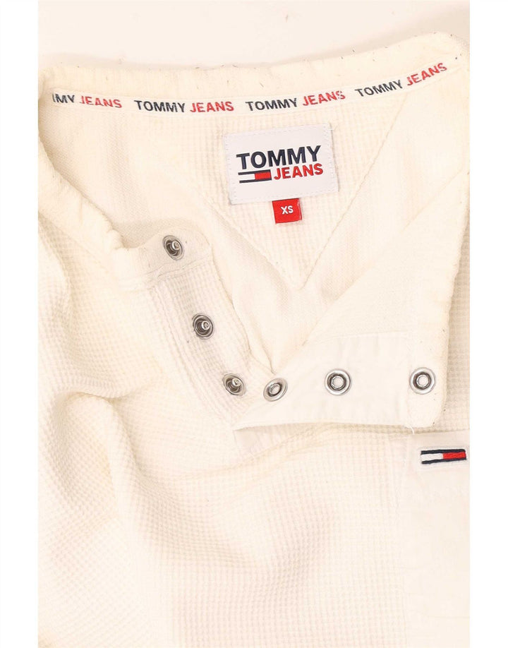 Tommy Hilfiger Herren Top Langarm XS Weiß