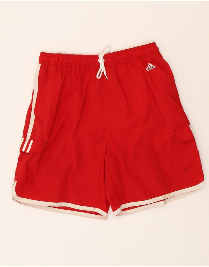 Adidas Herren Sport Shorts Großes rotes Polyester