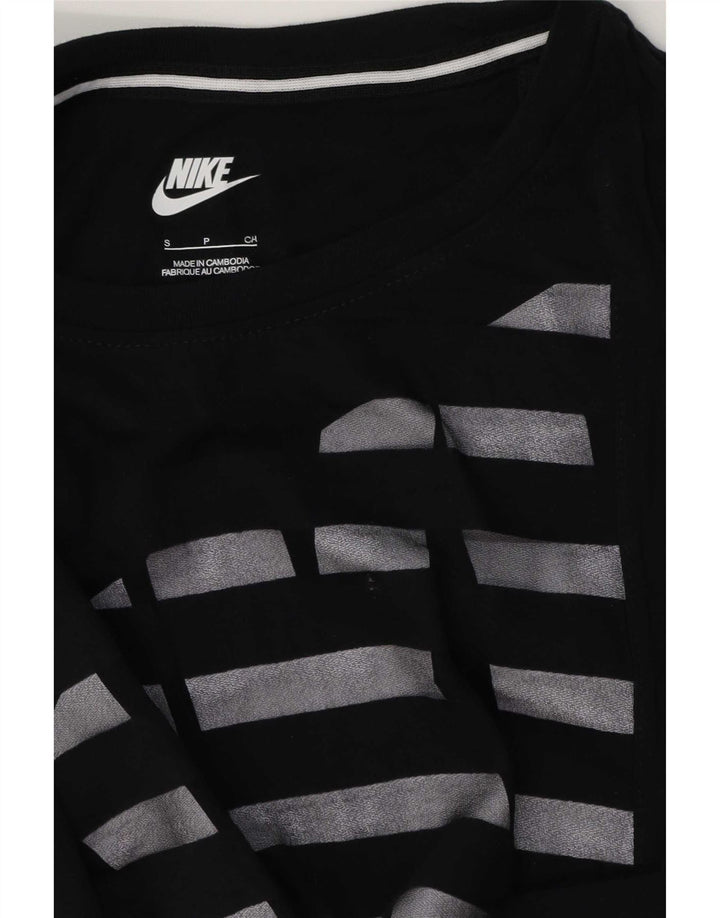 Nike Herren-T-Shirt mit Grafik, Größe S, Schwarz