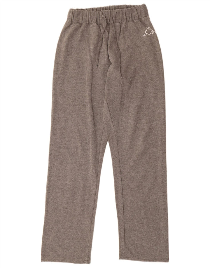 Kappa Damen-Trainingshose, UK 12, mittelgraue Baumwolle