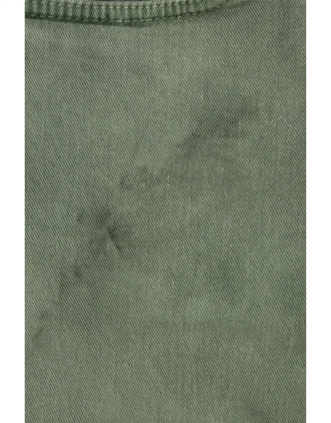 Gas Herren Jeansshorts W32 mittelgrüne Baumwolle