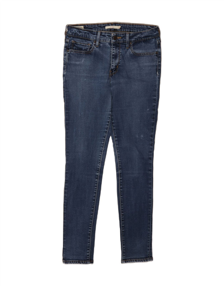 LEVI'S Womens 711 Skinny Jeans W29 L30 Blue Lyocell Vintage Levi's and Second-Hand Levi's from Messina Hembry 