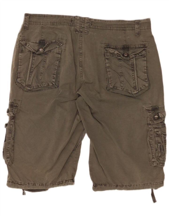 FOREX Herren Cargoshorts W38 XL Khaki Baumwolle