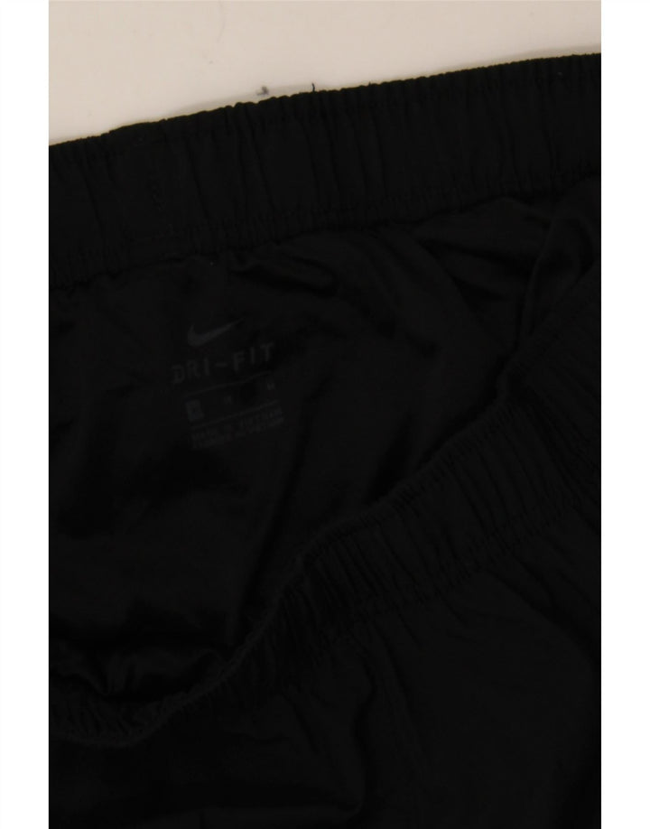 NIKE Womens Sport Shorts UK 12 Medium  Black Polyester Vintage Nike and Second-Hand Nike from Messina Hembry 