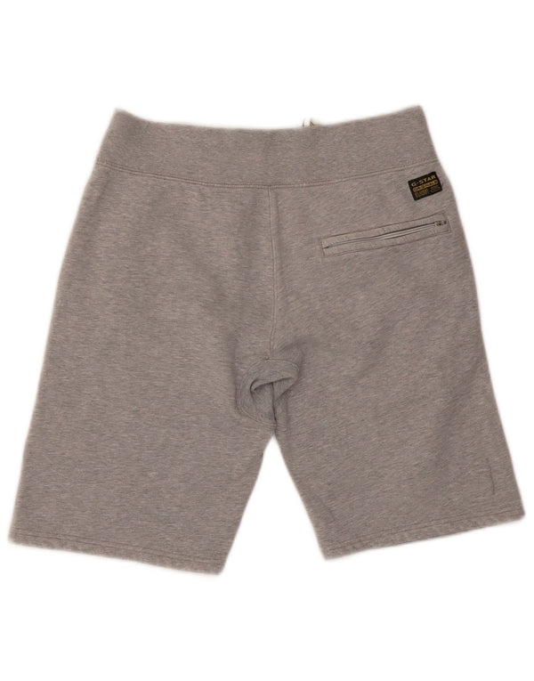 G-Star Herren Graphic Sport Shorts Mittelgrau gesprenkelte Baumwolle