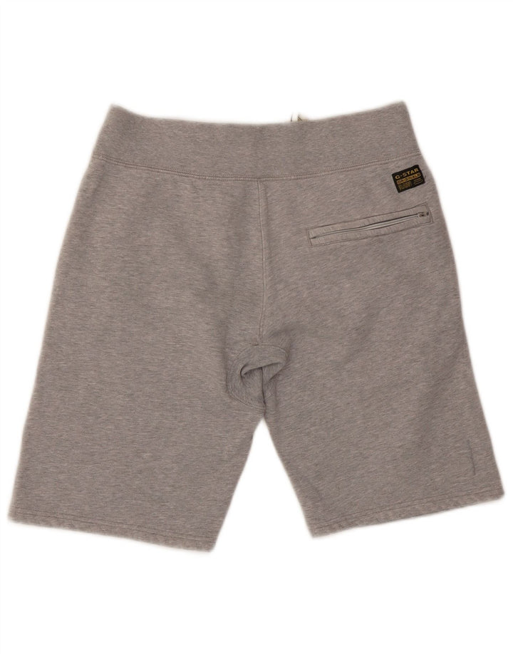 G-Star Herren Graphic Sport Shorts Mittelgrau gesprenkelte Baumwolle