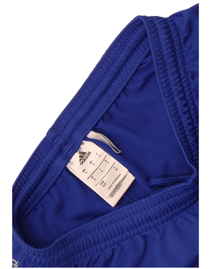 Adidas Herren Climalite Sport Shorts Small Blau Polyester
