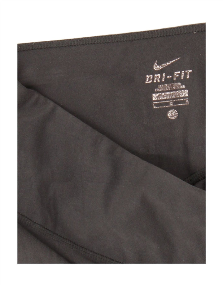 Nike Damen Dri Fit Leggings UK 16 Large Grau