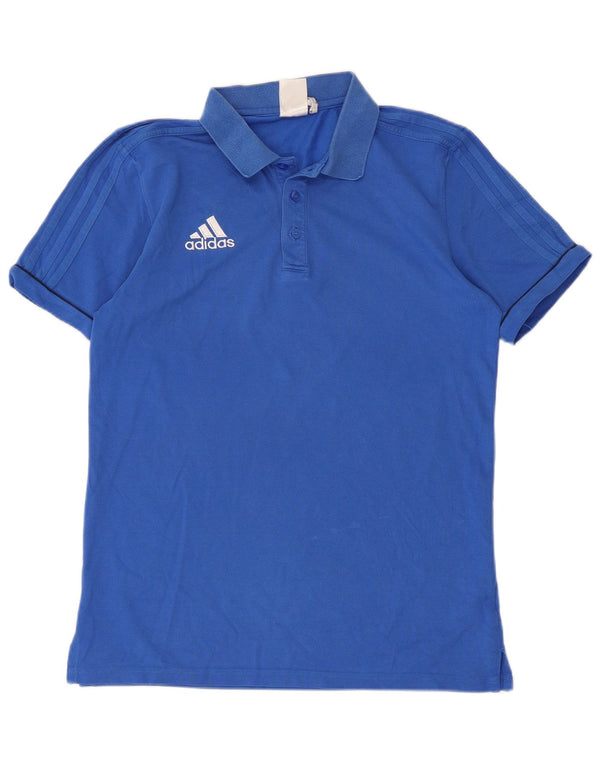 Adidas Herren Climalite Poloshirt Mittelblau