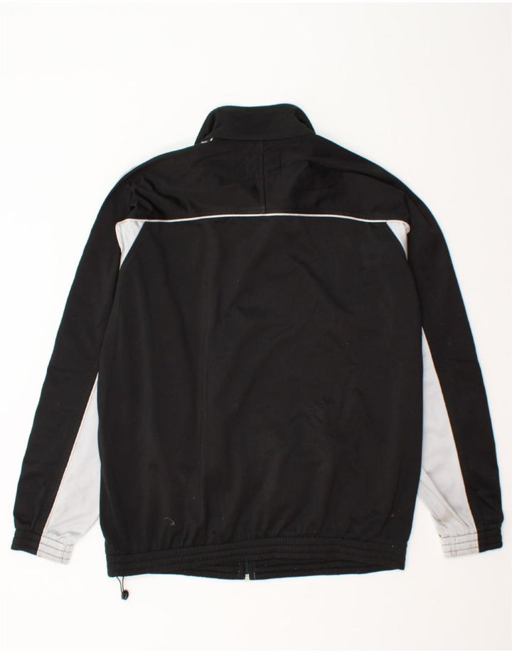 DIADORA Herren-Trainingsanzugoberteil mit Grafik, UK 40, Mittelschwarz, Farbblock