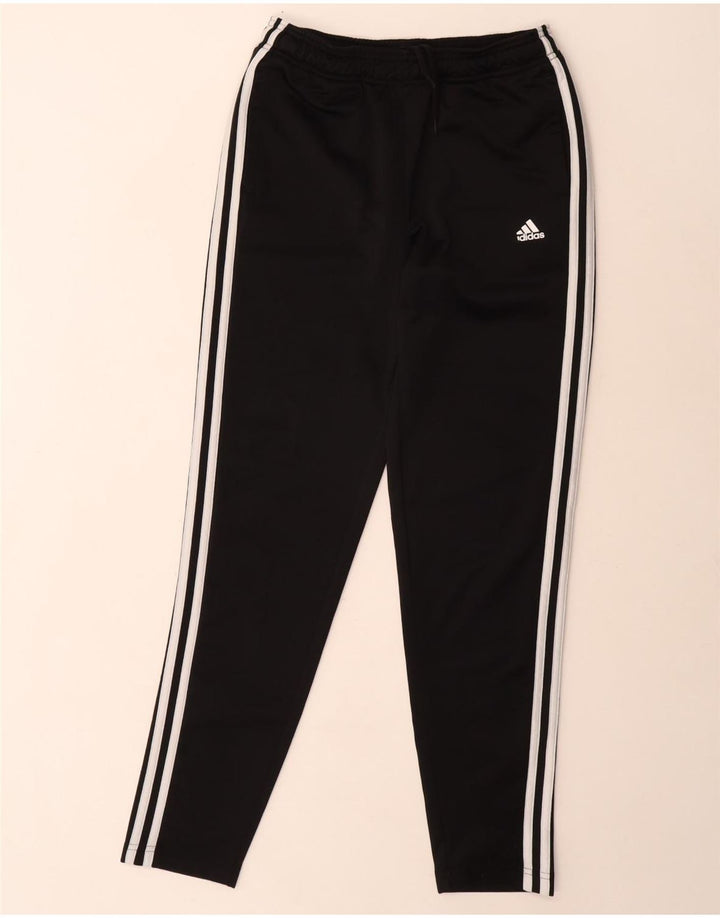 ADIDAS Jungen-Trainingshose, 13–14 Jahre, schwarzes Polyester